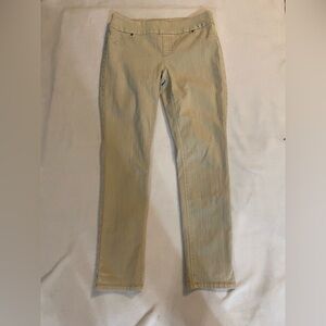 Chico's Women's .5/6 Light Tan Pull On Denim Chinos Pants